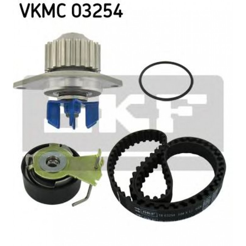 VKMC 03254 SKF - Насос охолоджуючої рідини + комплект зубчатого ремня